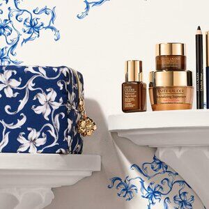 Estee Lauder Firm & Lift + Dramatic Eyes Gift Set/Travel Set - 5 Piece
